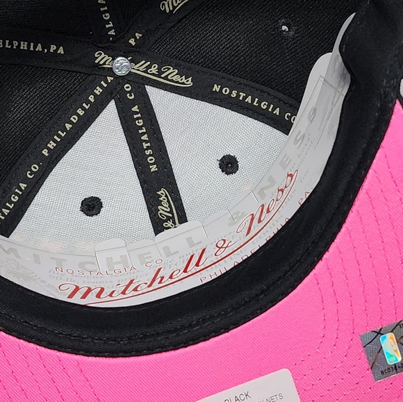 Mitchell & Ness Brooklyn Nets Snapback Cap NBA In Your Face Embroidered Hat - Picture 4 of 13